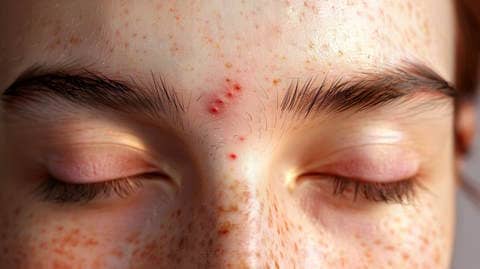 Acne Between Eyebrows and Your Liver (Is There a Connection?)